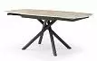 Стол раскладной Salerno 120-180, серая керамика