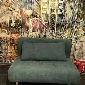 Диван-кровать Rosy 3-х местный, коричневый