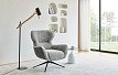 Кресло Sebastian, серый/темно-серый