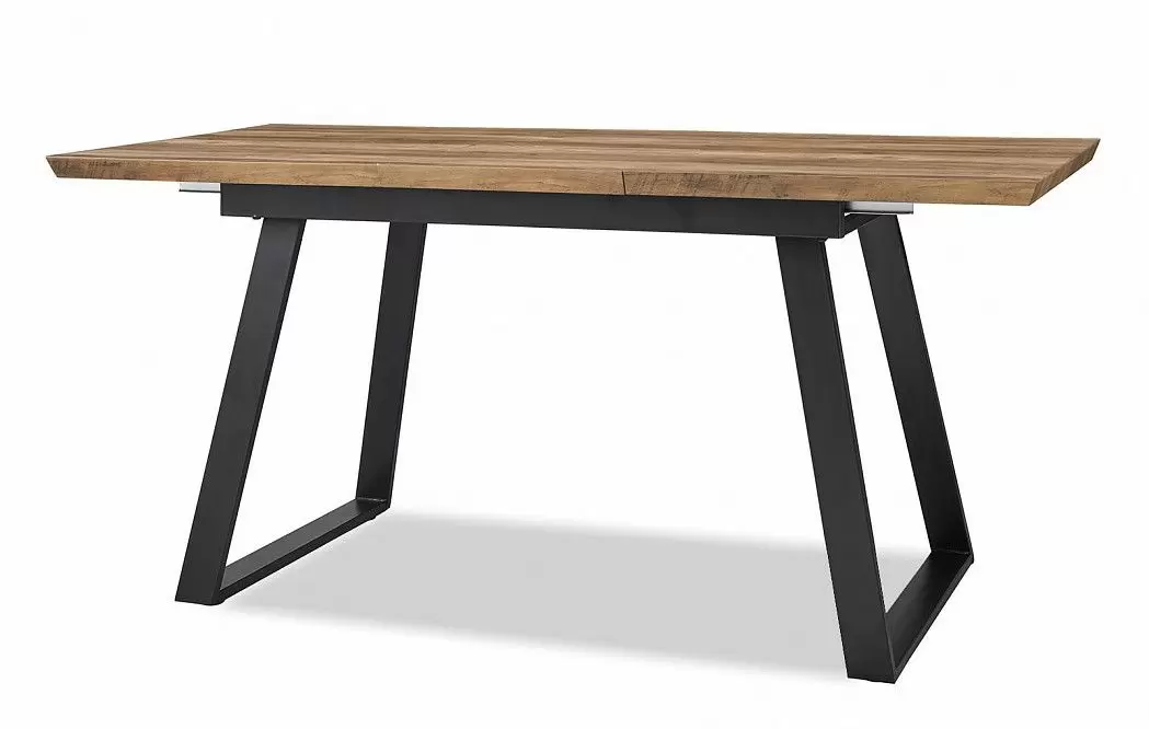 Стол раскладной Maryland 120-160, орех/черный