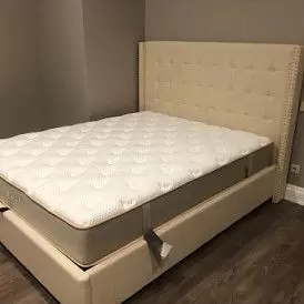 Кровать с подъемным механизмом Vivien 180x200, желтый