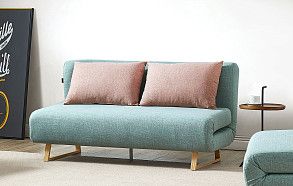 Диван-кровать Rosy 3-х местный, мята/коралловый Диван-кровать Rosy 3-х местный, мята/коралловый