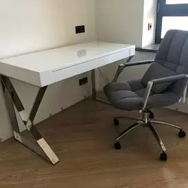 Стол письменный Edgar (1 ящик), орех