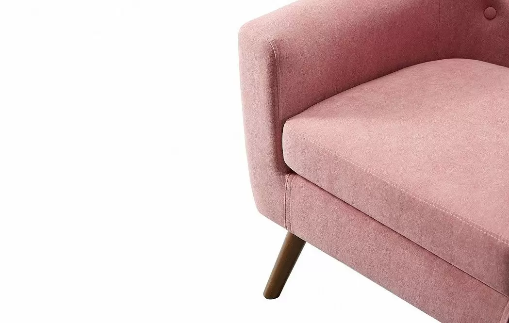 Кресло Florence, коралловый/орех - фото 6