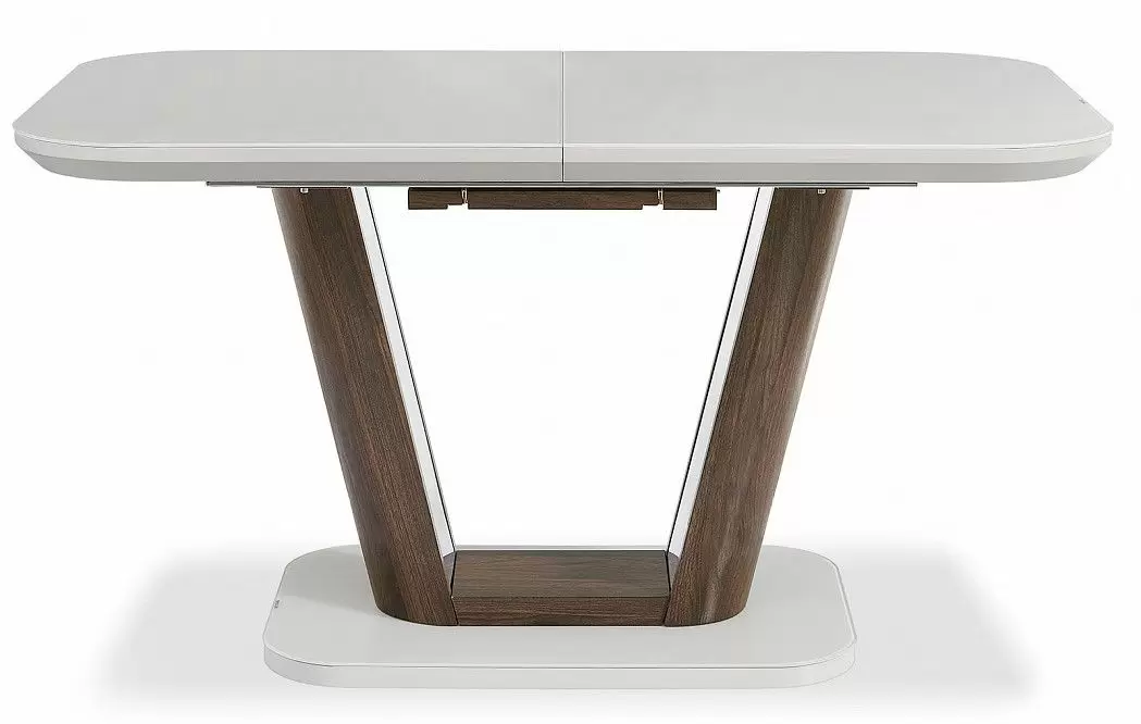 Стол раскладной Ester 140-180, бежевый/коричневый - фото 12