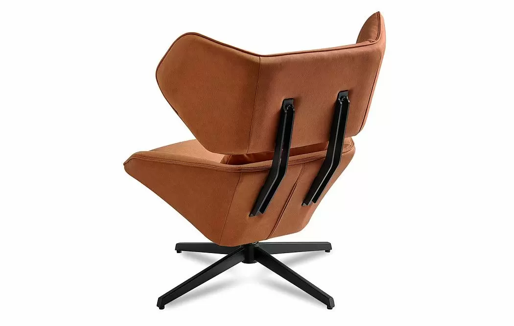 Кресло и оттоманка Boston, терракотовый - фото 9