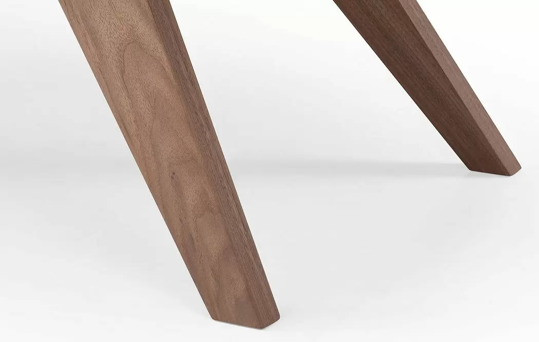 Стол раскладной Valencia 140-200, серая керамика/орех - фото 12