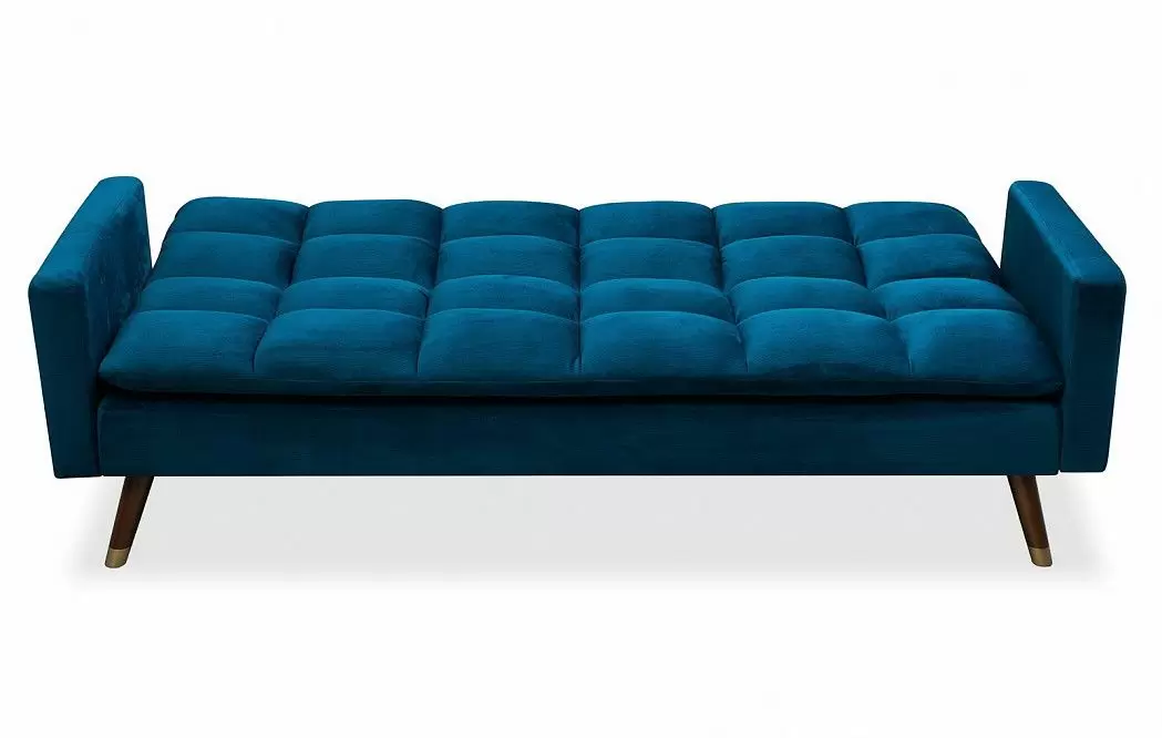 Диван-кровать Felicity, темно-синий/орех - фото 4