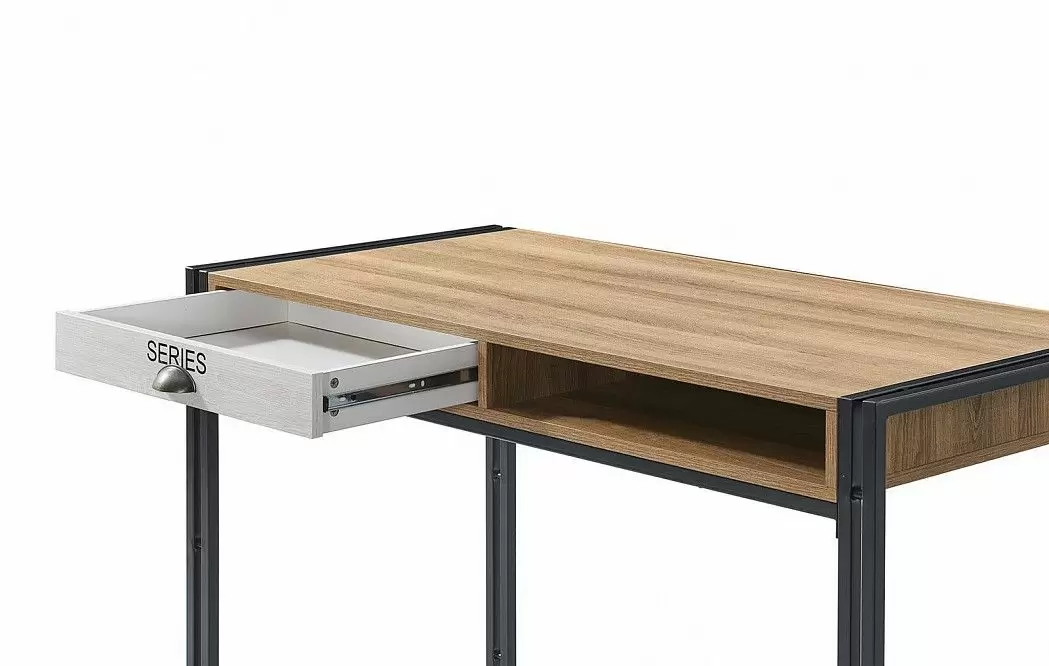 Стол письменный Discovery, орех/черный - фото 8