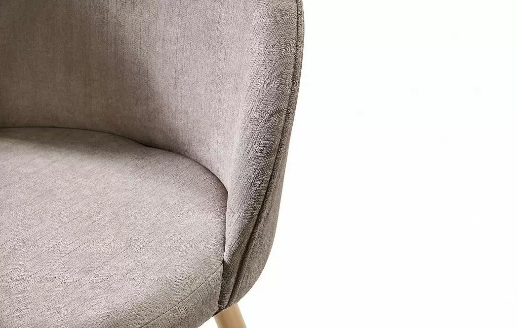 Стул полубарный Sally (60), темно-бежевый/дерево - фото 5