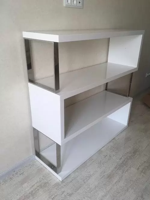 Стеллаж Brugge, белый - фото 3