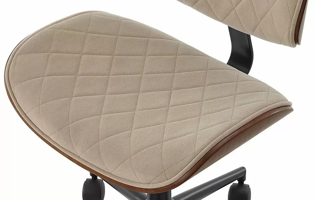 Кресло Harvey, бежевый/орех - фото 4