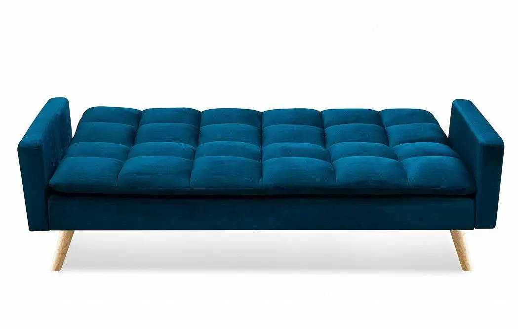 Диван-кровать Felicity, темно-синий/натуральный - фото 5