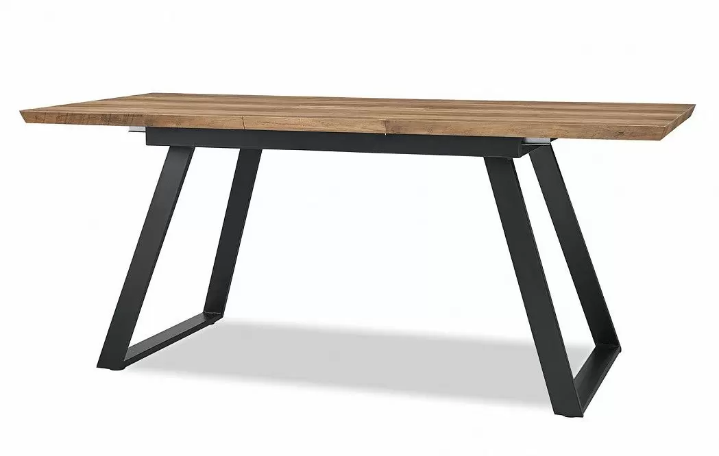 Стол раскладной Maryland 140-180, орех/черный