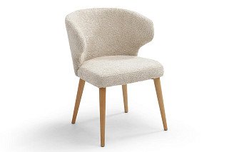 Стул Simona, кремовый/ясень