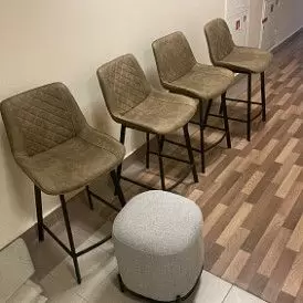 Стул полубарный Trix (65), бежевый