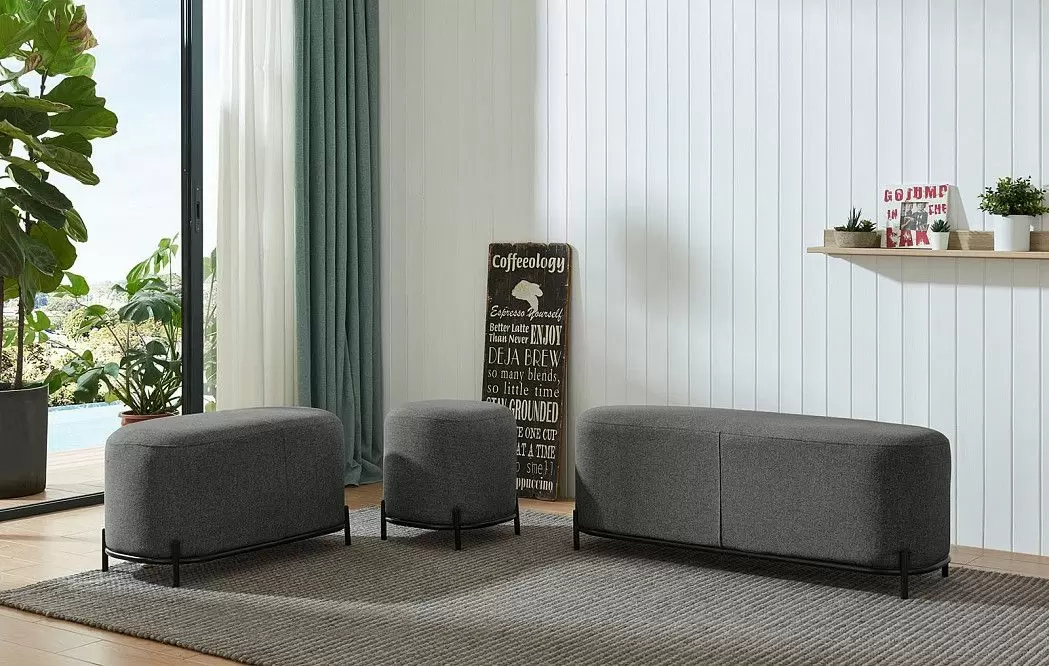 Пуф Coco, графит - фото 2