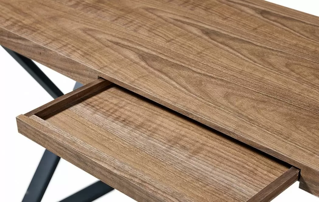 Стол письменный Sydney, орех/черный - фото 8