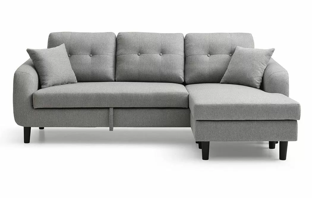 Диван-кровать North угловой (правый), серый - фото 4