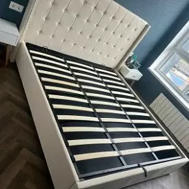 Кровать с подъемным механизмом Vivien 180x200, желтый