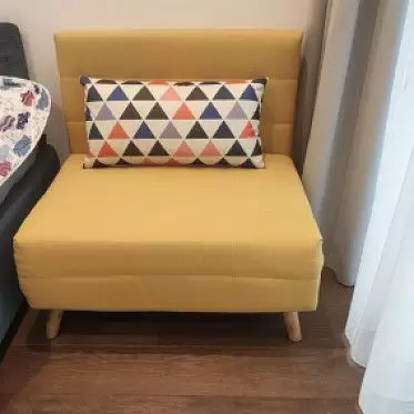 Кресло-кровать Flex, желтый