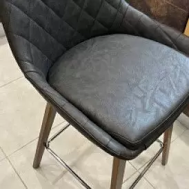 Стул полубарный Joan (65), темно-синий