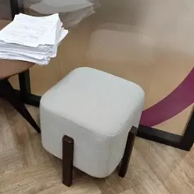 Банкетка Emmy (80), серый/орех