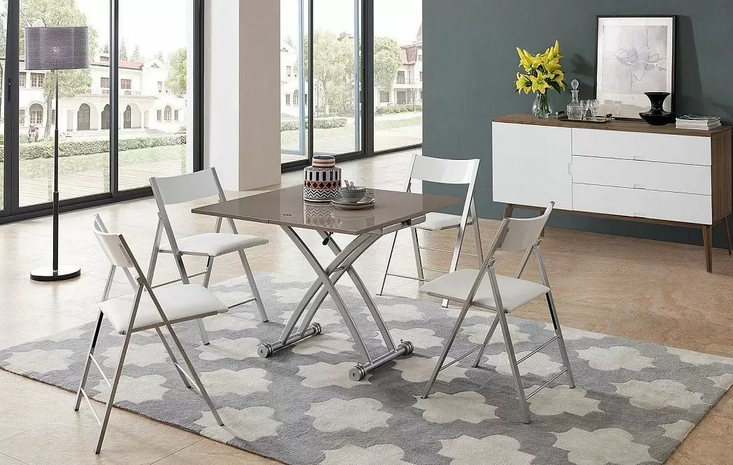 Стол-трансформер Jordan, кофе - фото 2