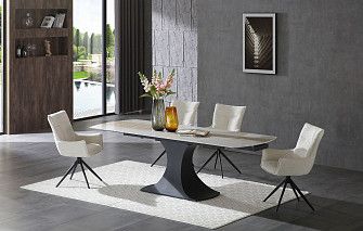 Стол Claudia + 4 стула Vincent
