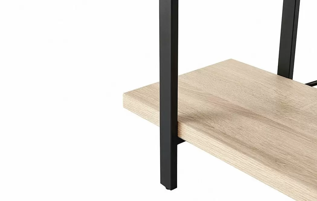 Стеллаж Abigail, дуб/черный - фото 4