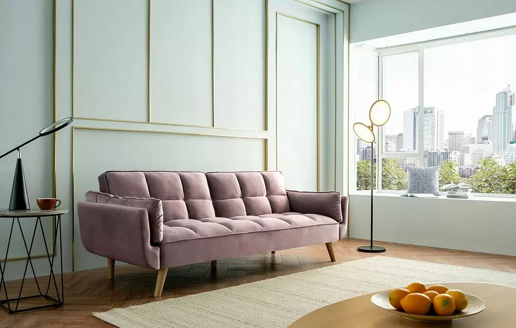 Диван-кровать Luigi, цвет пепельная роза - фото 3