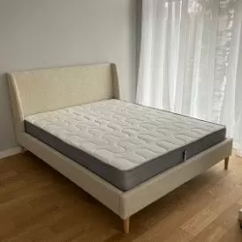 Кровать Carrera 160x200 (с подъемным механизмом), голубой