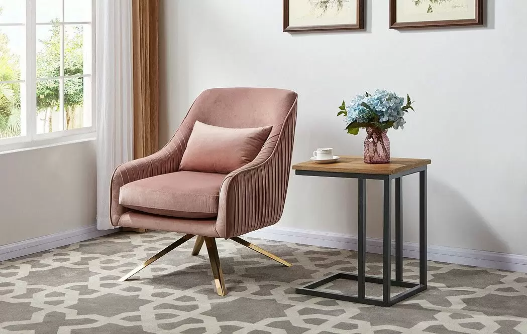 Столик приставной Amy, светлое дерево - фото 2