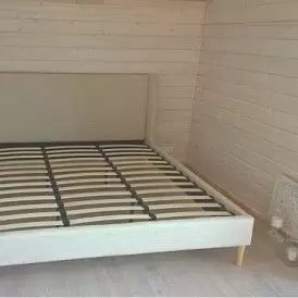 Кровать Carrera 160x200 (с подъемным механизмом), голубой