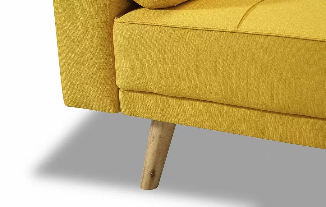 Диван-кровать Scandinavia, желтый цвет - фото 5