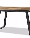 Стол раскладной Maryland 120-160, орех/черный