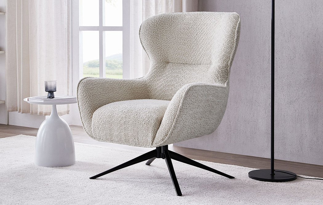 Кресло Sebastian, кремовый