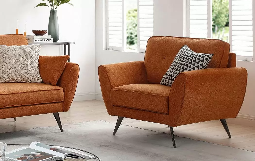 Комплект мягкой мебели Edinburgh, терракотовый - фото 6