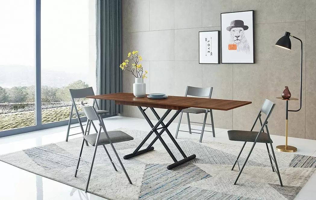 Стул Party, серый/коричневый - фото 2