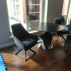 Стул Emma, бежевый/коричневый/бронза