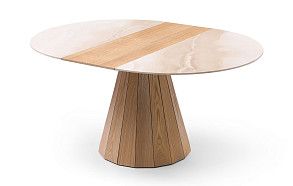 Стол раскладной Eterna 120-160, бежевая керамика/ясень Стол раскладной Eterna 120-160, бежевая керамика/ясень