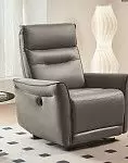 Кресло-реклайнер Bailey, серо-коричневый