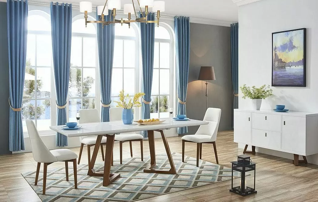 Стул Aurora, белый/орех - фото 2