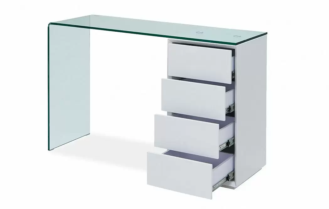 Стол письменный (консоль) Concord, белый - фото 6