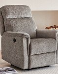 Кресло-реклайнер Stanley, серо-бежевый