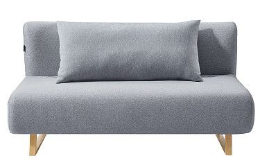 Диван-кровать Rosy 3-х местный, серый/без принта
