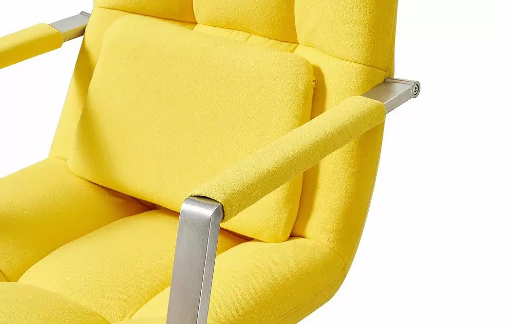 Кресло и оттоманка Taylor, желтый - фото 9