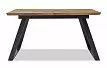 Стол раскладной Maryland 140-180, орех/черный