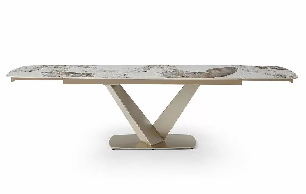 Стол Victoria + 4 бежевых стула Joely - фото 6