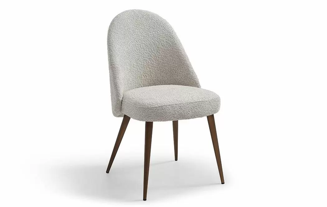 Стул Leda, белый/бронза